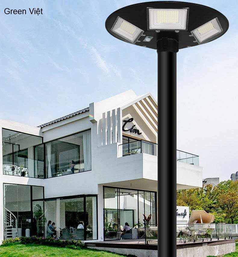 Đèn năng lượng mặt trời ánh sáng vàng