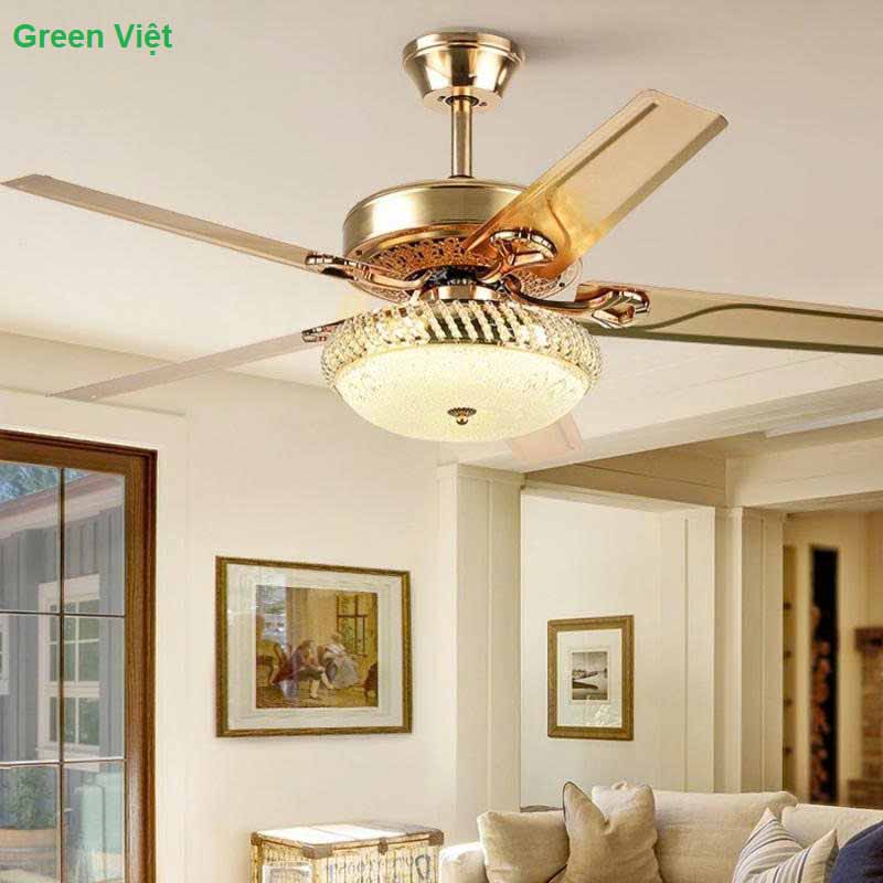 Quạt Trần Đèn  quat-tran-den-5-canh-sat-dq-ct-107