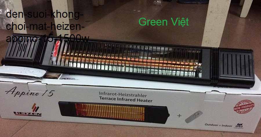 Đèn sưởi Heizen den-suoi-khong-choi-mat-heizen-appino-15-1500w
