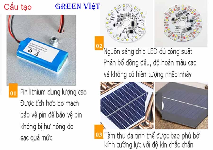 Đèn Trụ Cổng Solar Light den-tru-cong-solar-light-30cm