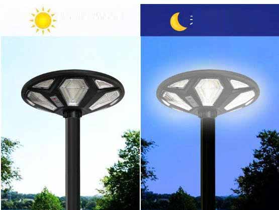 đèn năng lượng mặt trời UFO 800W