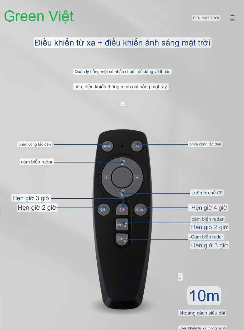 Đèn Sân Vườn Solar Light UFO