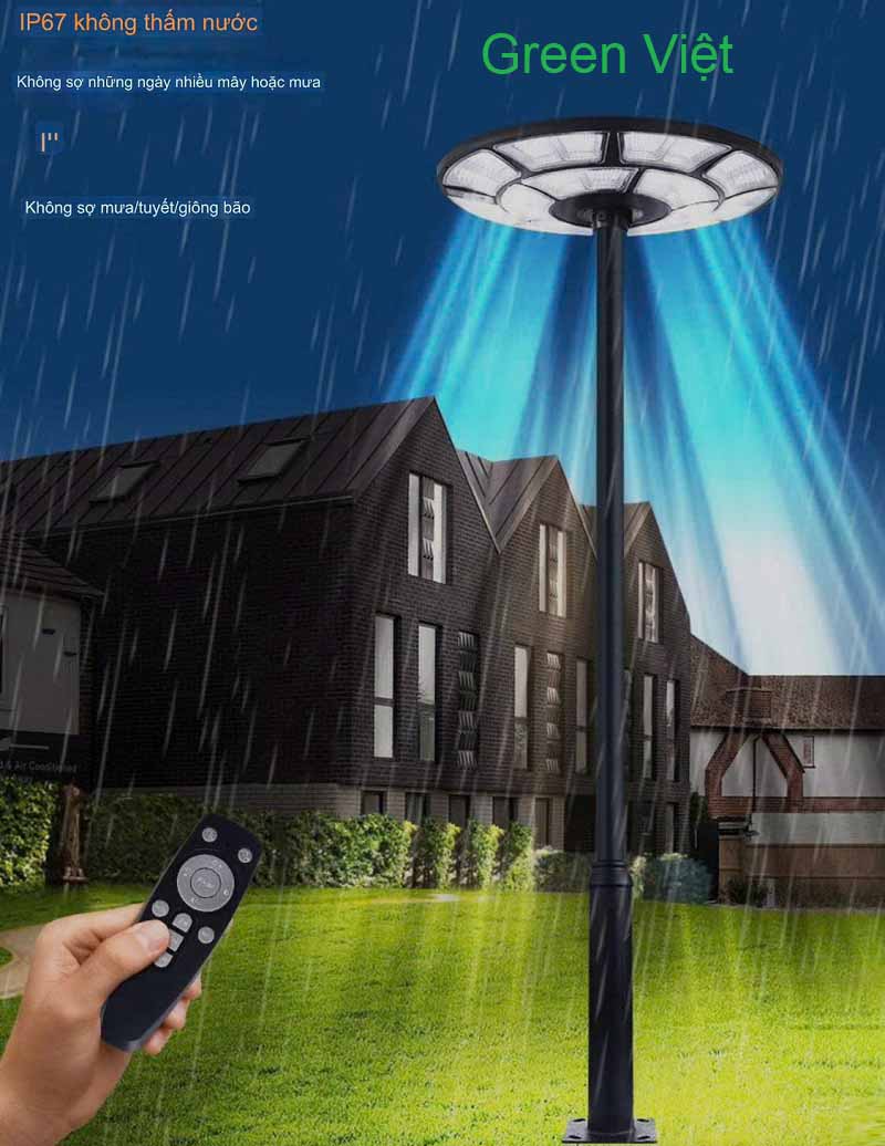 Đèn Sân Vườn Solar Light UFO-500W-V den-san-vuon-solar-light-ufo-500w-v-va-cong-vien