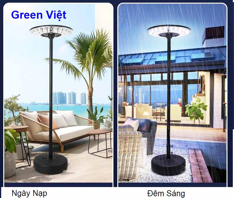 Đèn Solar Light UFO1000 den-san-vuon-solar-light-ufo1000-1000w