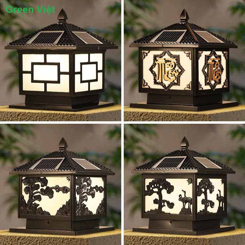 Đèn Trụ Cổng Solar Light den-tru-cong-solar-light-30cm