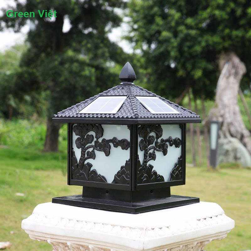 Đèn Trụ Cổng Solar Light den-tru-cong-solar-light-30cm