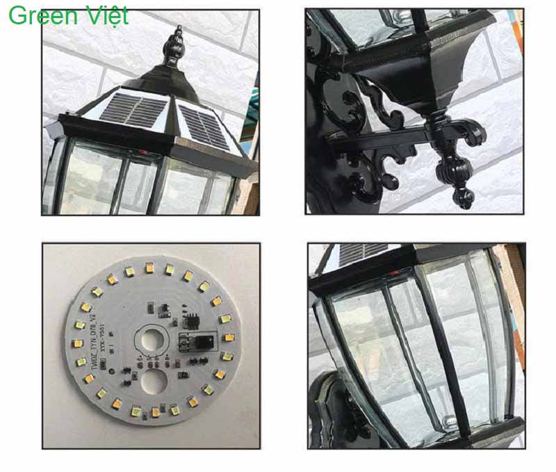 Đèn Gắn Tường Năng Lượng Mặt Trời