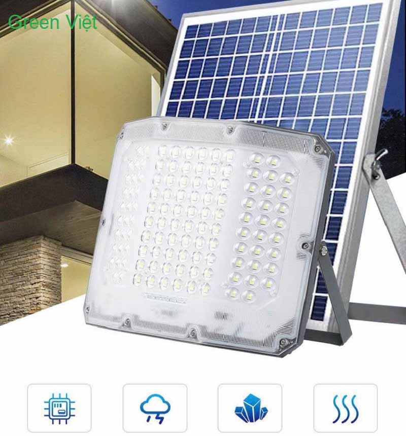 Đèn LED Năng Lượng Mặt Trời 100W den-led-nang-luong-mat-troi-100w-plv100