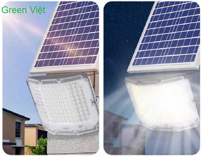 Đèn LED Năng Lượng Mặt Trời 100W den-led-nang-luong-mat-troi-100w-plv100