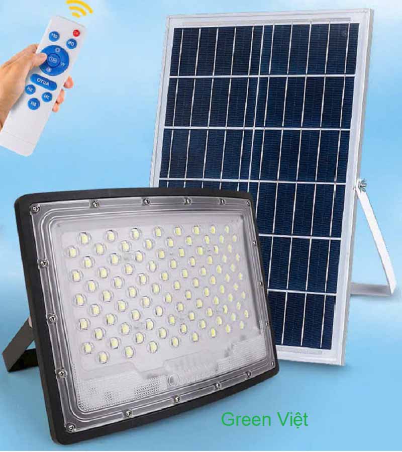 Đèn LED Năng Lượng Mặt Trời 100W den-led-nang-luong-mat-troi-100w-plv100
