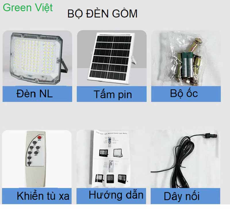 Đèn LED Năng Lượng Mặt Trời 100W den-led-nang-luong-mat-troi-100w-plv100