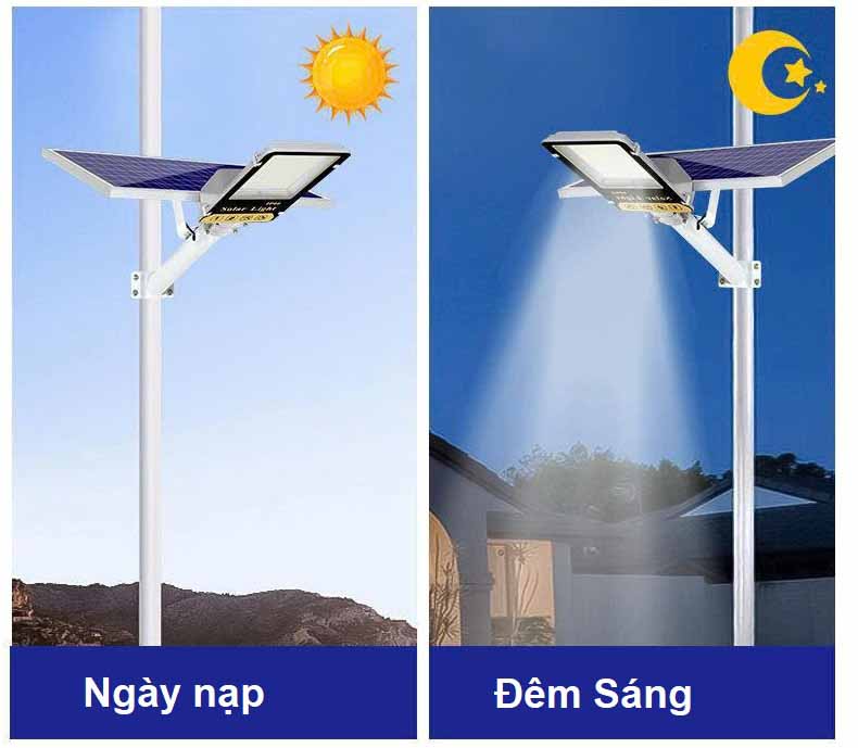 Đèn Năng Lượng Mặt Trời 400W den-nang-luong-mat-troi-san-vuon-400w-dvs-400