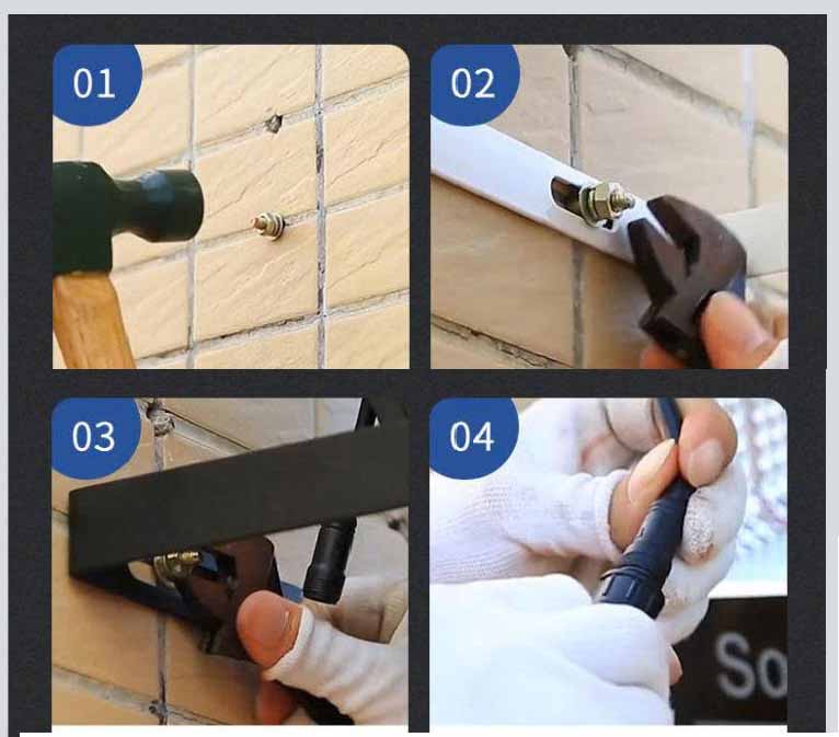 Đèn Pha Led Năng Lượng Mặt Trời 400W