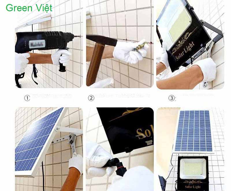 Đèn Pha Năng Lượng Mặt Trời