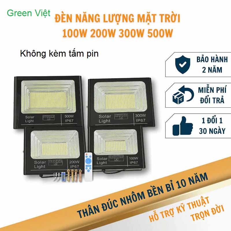 Đèn Pha Năng Lượng Mặt Trời Rời không Có Tấm Pin den-pha-nang-luong-mat-troi-roi-khong-co-tam-pin