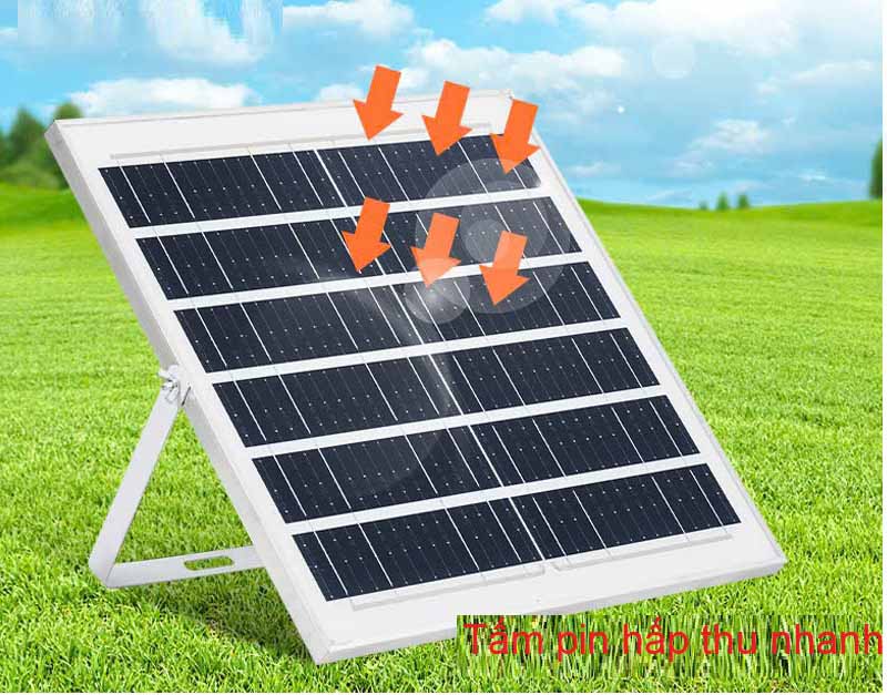 Đèn quạt năng lượng mặt trời