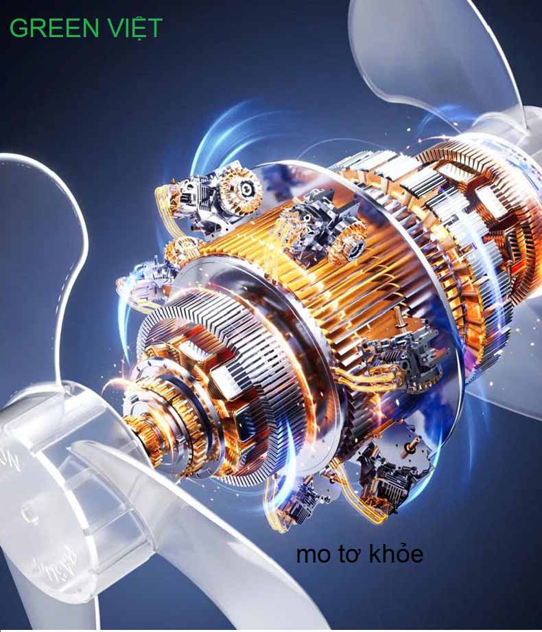 Đèn quạt năng lượng mặt trời