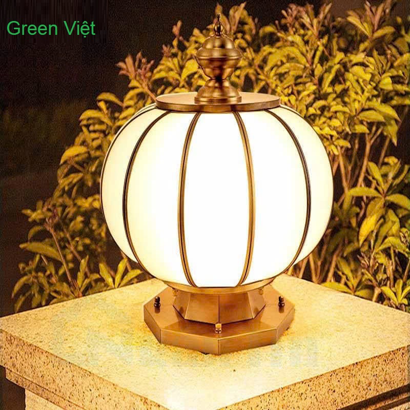 Đèn Trụ Cổng Tròn Năng Lượng Mặt Trời den-tru-cong-tron-nang-luong-mat-troi-t25