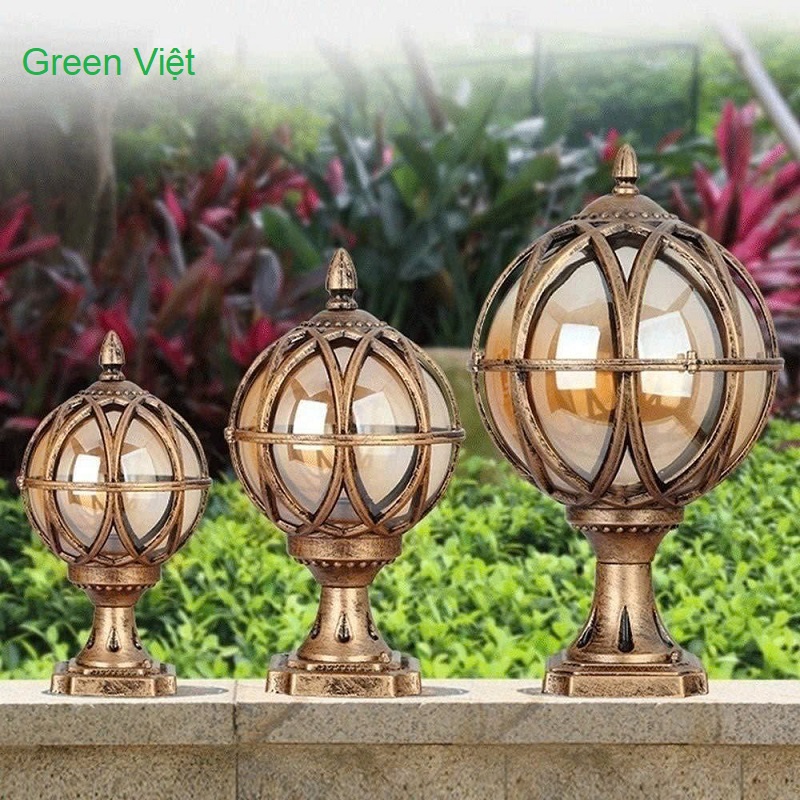 Đèn Trụ Cổng Tròn Năng Lượng Mặt Trời den-tru-cong-tron-nang-luong-mat-troi-t25