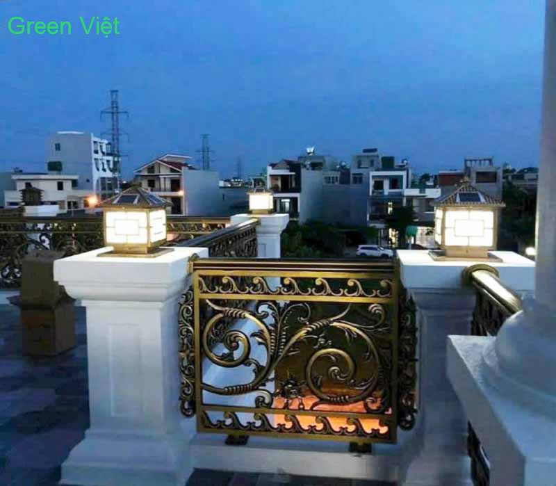 Đèn Trụ Trang Trí Sân Vườn Năng lượng mặt trời den-tru-trang-tri-san-vuon-nang-luong-mat-troi-v20-a