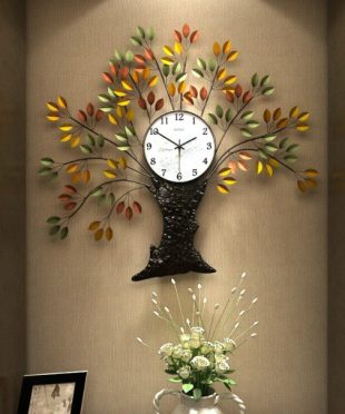 dong-ho-treo-tuong-nghe-thuat-cay-dai-loc-cuoc-song-thinh-vuong-gv2019