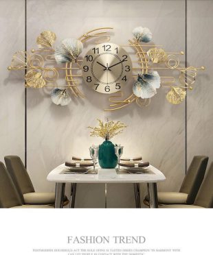 Đồng hồ treo tường GV8876 - Đồng Hồ treo Tường Phòng Khách Đẹp