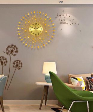 Đồng hồ trang trí tia nắng - Đồng Hồ Nghệ Thuật M9100V