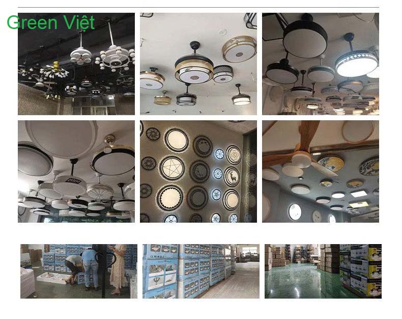 Quạt trần đèn