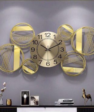 Đồng Hồ Trang Trí Treo Tường Phòng Khách GV180 – Decor Nghệ Thuật