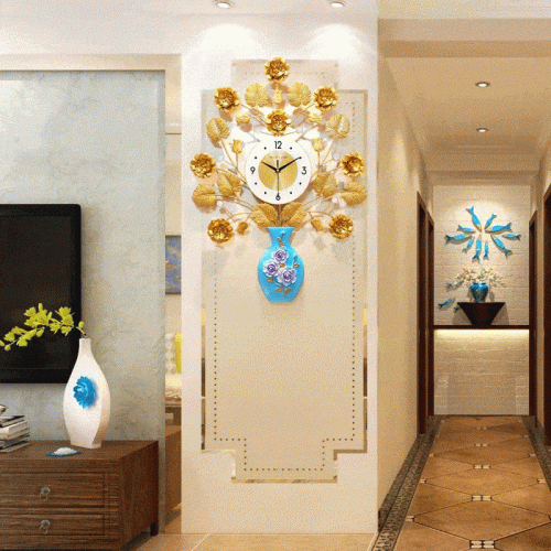 dong-ho-treo-tuong-decor-lo-hoa-dh901