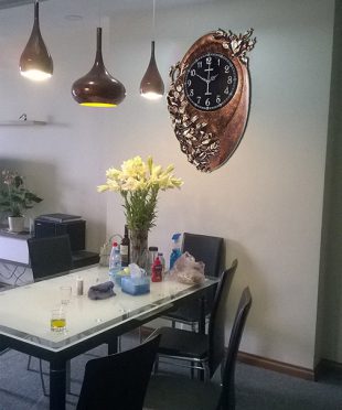 Đồng hồ decor trang trí phòng khách Z8076N Lan Tình