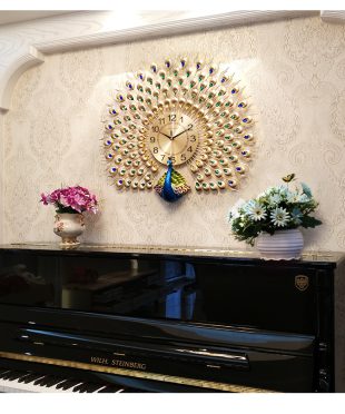 dong-ho-trang-tri-chim-cong-xoe-ban-buon-san-xuat-gv25