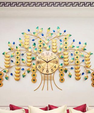 dong-ho-trang-tri-cay-kim-tien-dhd095