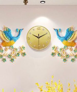 dong-ho-trang-tri-nghe-thuat-cong-doi-phong-khach-dhd077