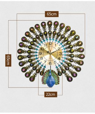 dong-ho-treo-tuong-phong-khach-voi-chim-cong-chan-nhan-co-k604601