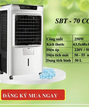 Quạt điều hòa hơi nước 45lit - Quạt giảm nhiệt DHHN-08