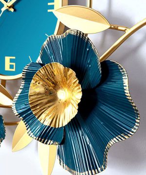 Đồng hồ nghệ thuật T1581 trang trí phòng khách hiện đại 6 denled dong ho nghe thuat t1581 trang tri phong khach hien dai 2