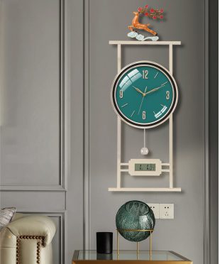 dong-ho-treo-tuong-nghe-thuat-tich-hop-do-nhiet-do-bhd01-cho-phong-khach