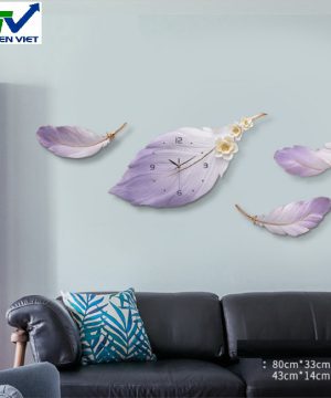 dong-ho-trang-tri-tranh-phu-dieu-cao-cap-gv169-hoa-tiet-long-vu-quy-toc