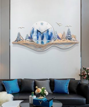 dong-ho-treo-tuong-trang-tri-nghe-thuat-cay-thong-noel-t15222