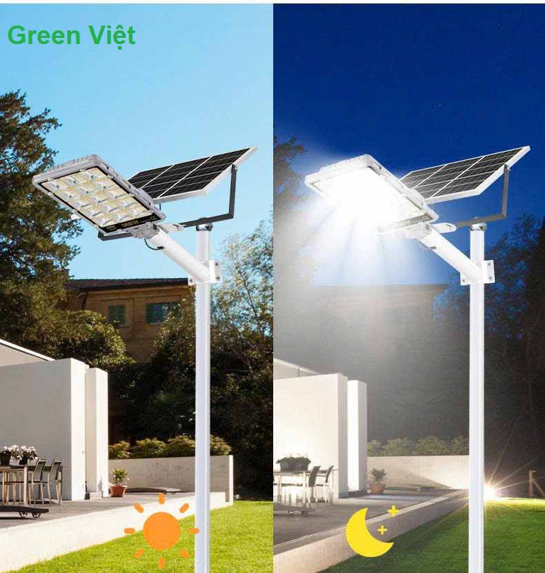 Đèn năng lượng mặt trời 200W den solar light 200W 200-MN11