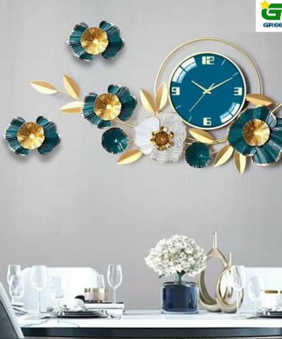 dong-ho-nghe-thuat-dh1501-mau-xanh-the-hien-su-nhe-nhang-am-ap