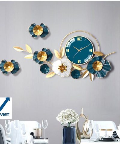 dong-ho-nghe-thuat-dh1501-mau-xanh-the-hien-su-nhe-nhang-am-ap