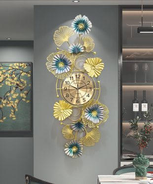 dong-ho-treo-tuong-nghe-thuat-kt123-decor-phong-khach