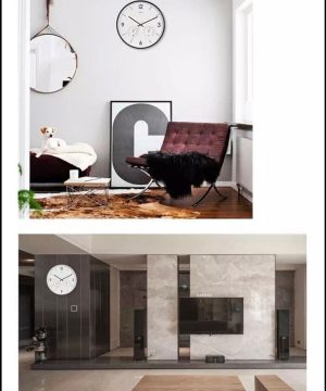 dong-ho-treo-tuong-nghe-thuat-dong-ho-tron-van-phong-t1580