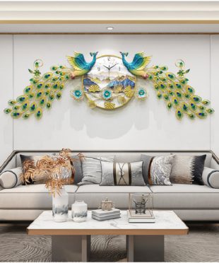 y-nghia-dong-ho-trang-tri-nghe-thuat-chim-cong-dhcc180