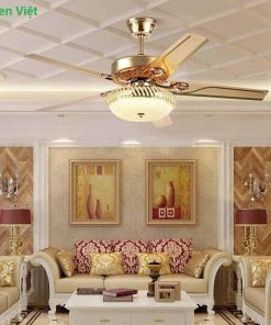 Quạt Trần Đèn 5 Cánh Sắt DQ.CT.107 16 quat-tran-den-qtd67-green-viet