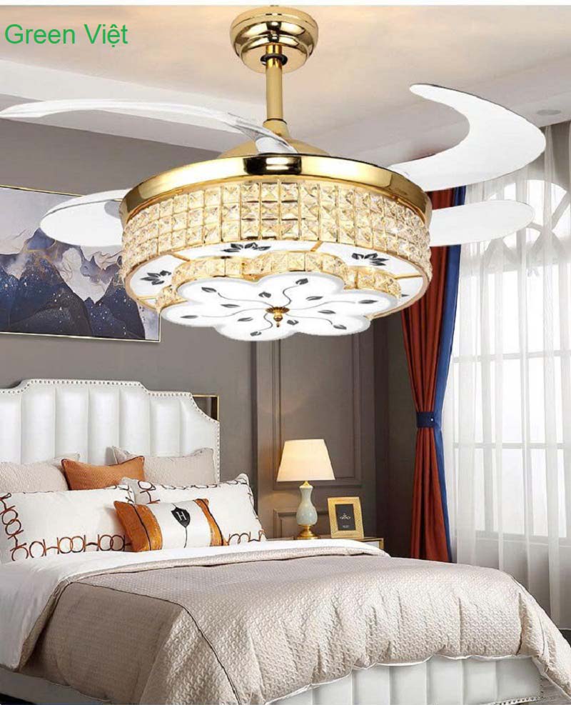Quạt Trần đèn trang trí quat-tran-den-trang-tri-cao-cap-khong-gia-nhien-dai-gv7157
