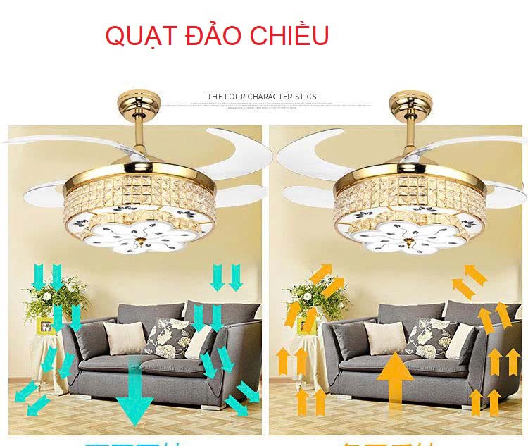 Quạt Trần đèn trang trí quat-tran-den-trang-tri-cao-cap-khong-gia-nhien-dai-gv7157