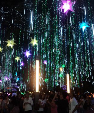 Dây led trang trí noel